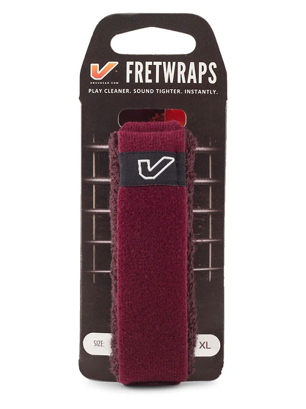 FretWraps Wine Burgundy - Extra Large