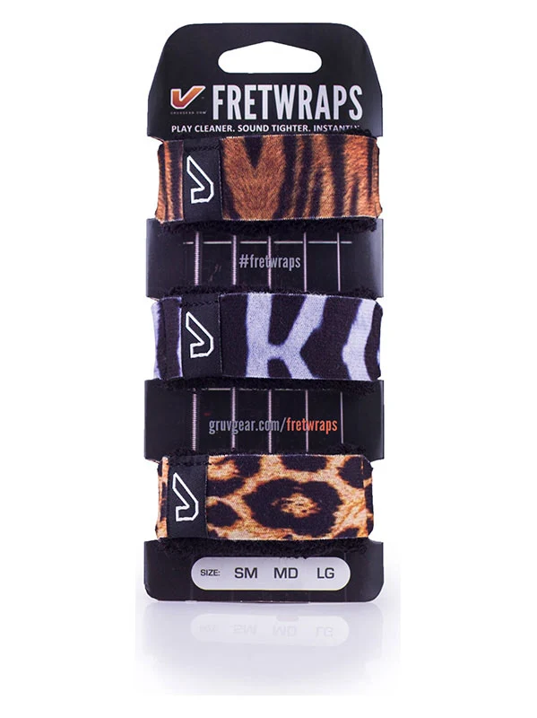 FretWraps 3-Pack Wild - Large