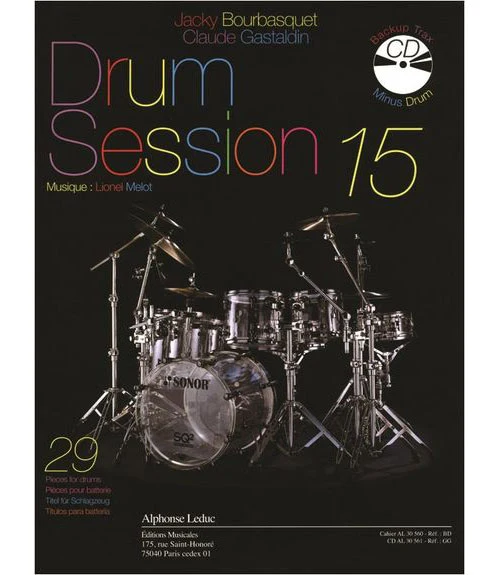 Bourbasquet/gastaldin - Drum Session Vol.15 + CD