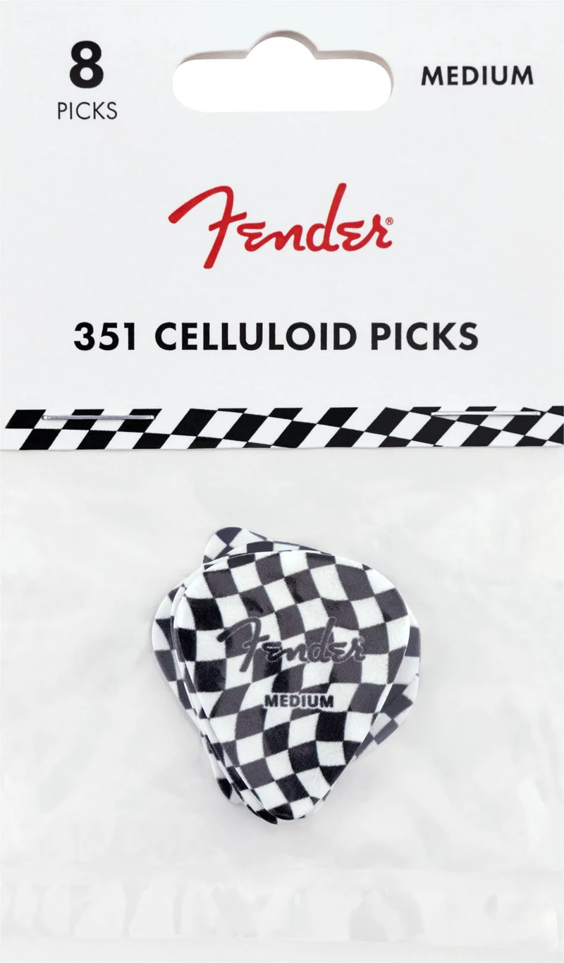 351 Celluloid Picks Checkerboard (8)