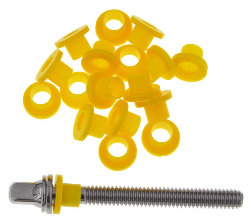 TRW50Y Rondelles Nylon Pour Tirants Jaune X50