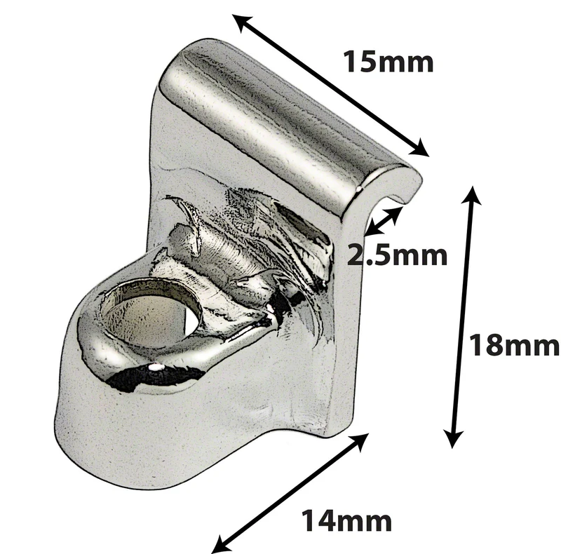 DC7 - Crochet Cercle HSFB23 Chrome (X2)