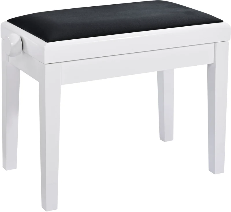 Banquette clavier 13927 Blanc brillant