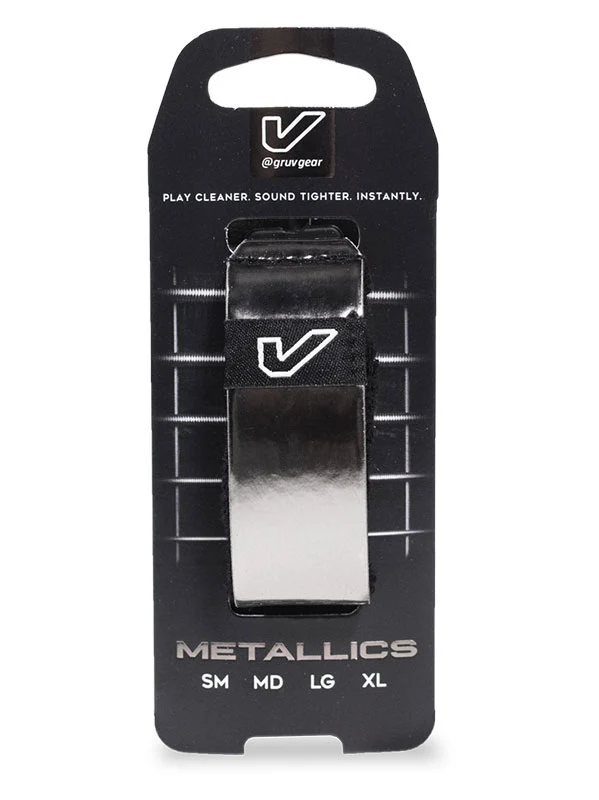 FretWraps Metallics Titanium - Large