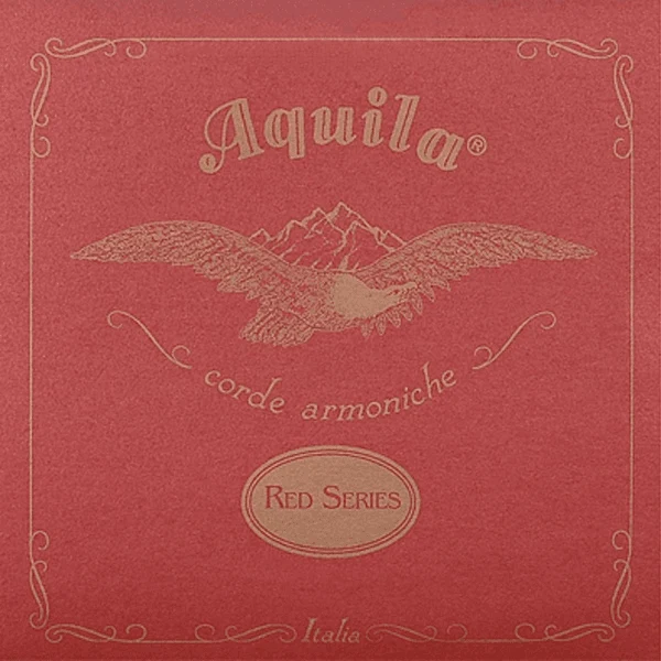 Jeu de cordes Ukulélé AQUILA Reds 83U – Soprano – Do (GCEA) – Sol aigu