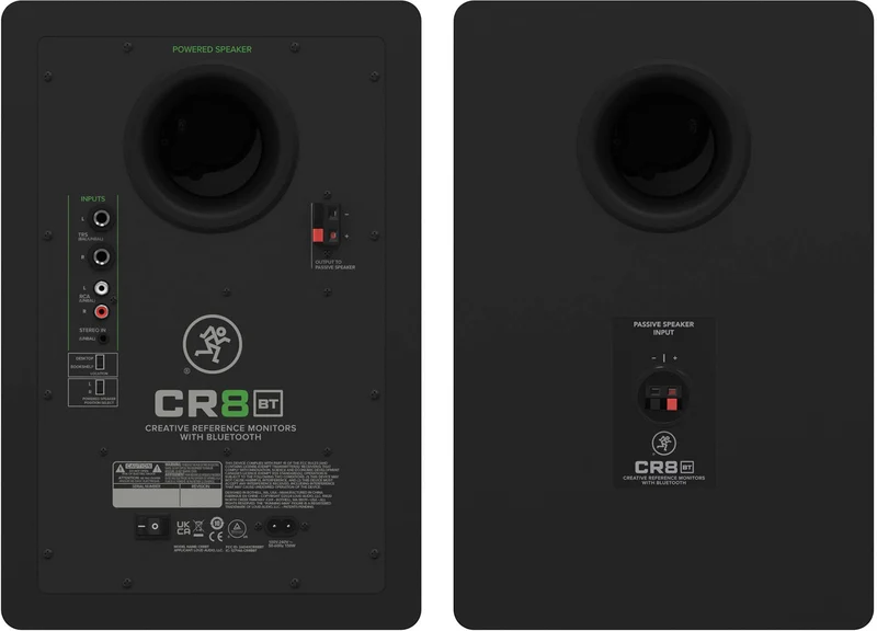 Enceintes de monitoring actives Bluetooth 8" MACKIE CR8BT – La paire