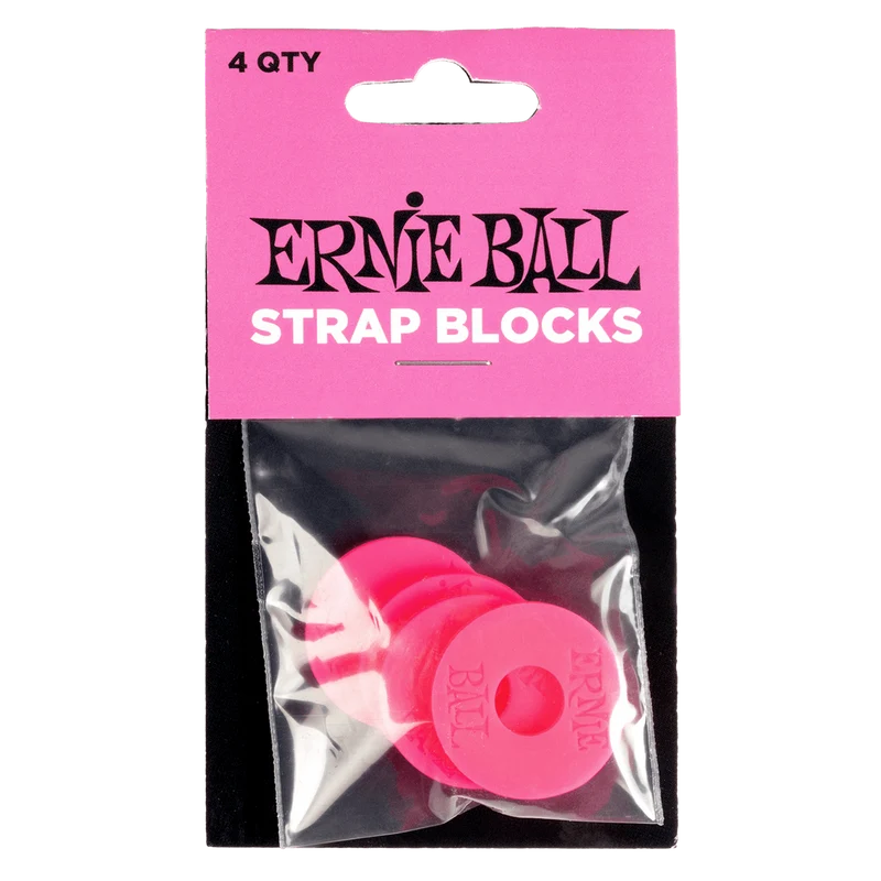 Strap Blocks Rose – Pack de 4 ERNIE BALL 5623