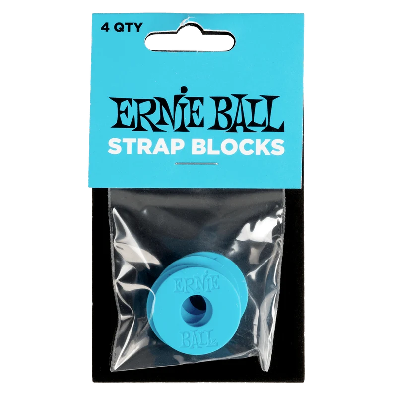 Strap Blocks Bleus – Pack de 4 ERNIE BALL 5619