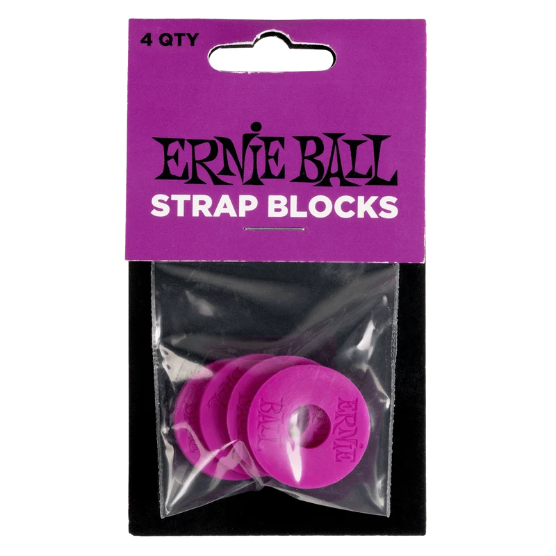 Strap Blocks Violet – Pack de 4 ERNIE BALL 5618