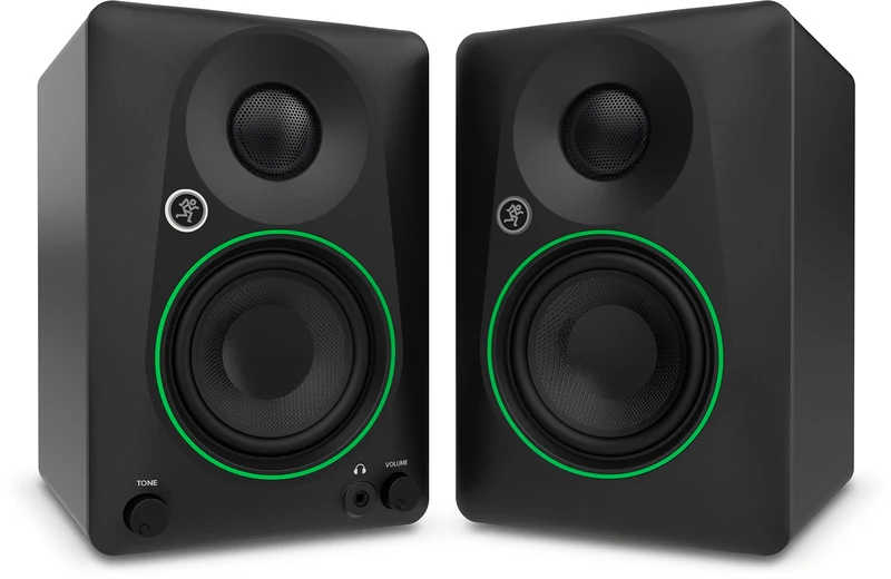 Enceintes de monitoring MACKIE CR3.5 – Actives 3,5" avec contrôle de tonalité (La paire)