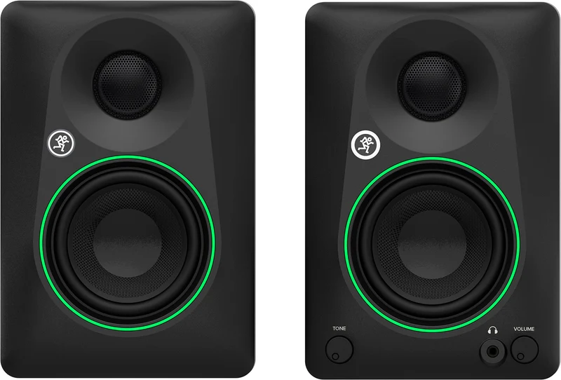 Enceintes de monitoring MACKIE CR3.5 – Actives 3,5" avec contrôle de tonalité (La paire)