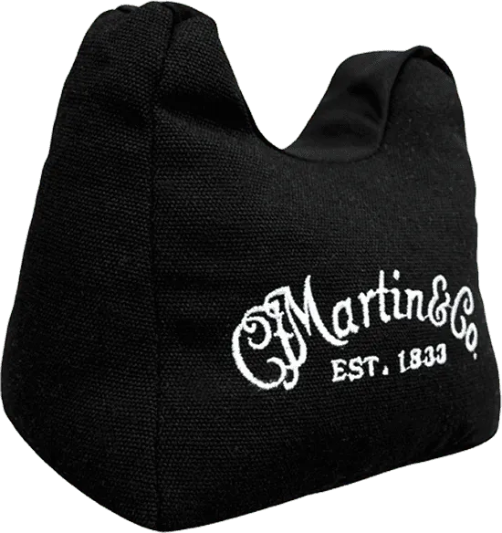 Support de manche pour entretien guitare MARTIN A0076 – Noir, logo blanc