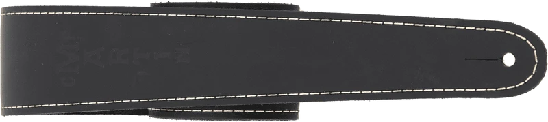 Courroie guitare cuir slim noire MARTIN A0046