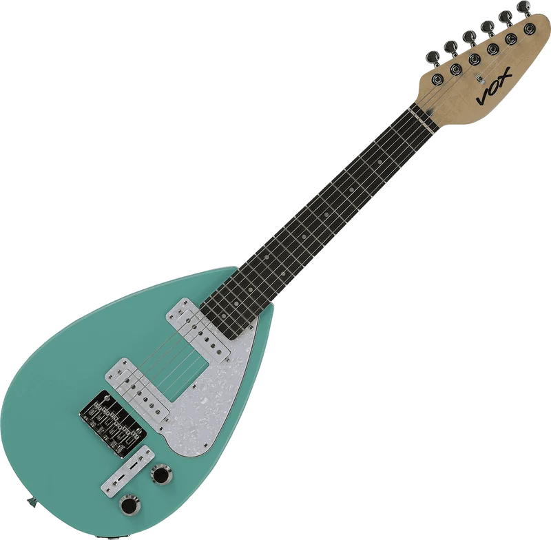 Mini guitare électrique VOX Mark III Mini Aqua Green