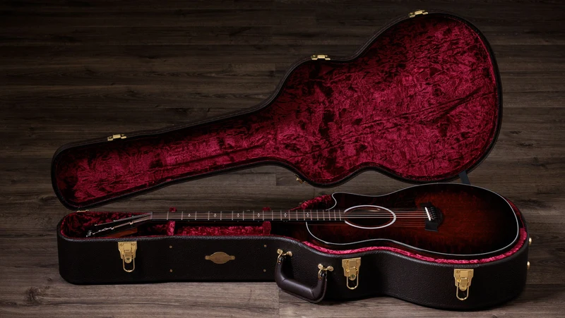 324ce Next Generation Tropical Mahogany Top Shaded Edgeburst Grand Auditorium