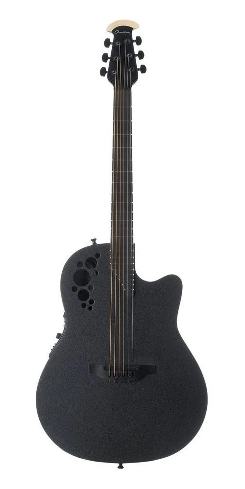 Elite Tx Super Shallow Black Textured 1868TX-5-G