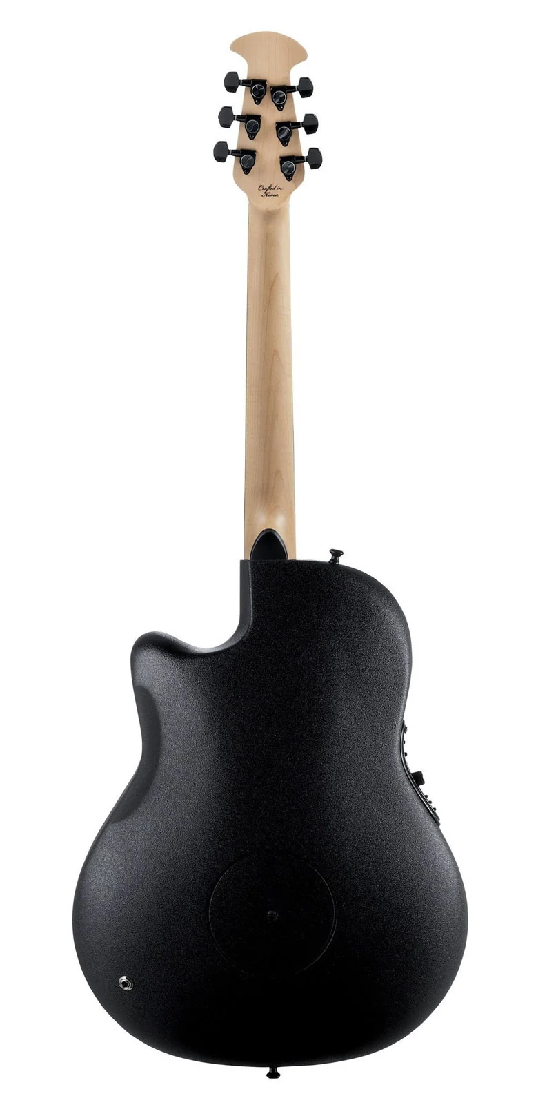 Elite Tx Super Shallow Black Textured 1868TX-5-G