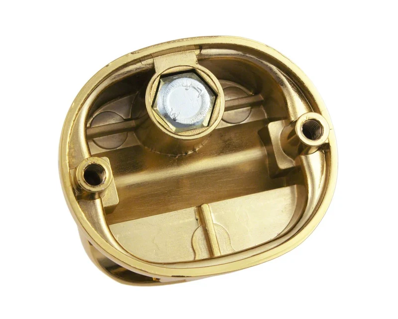 Coquille Carrée Deluxe Support Tom Dorée 50mm (X1)