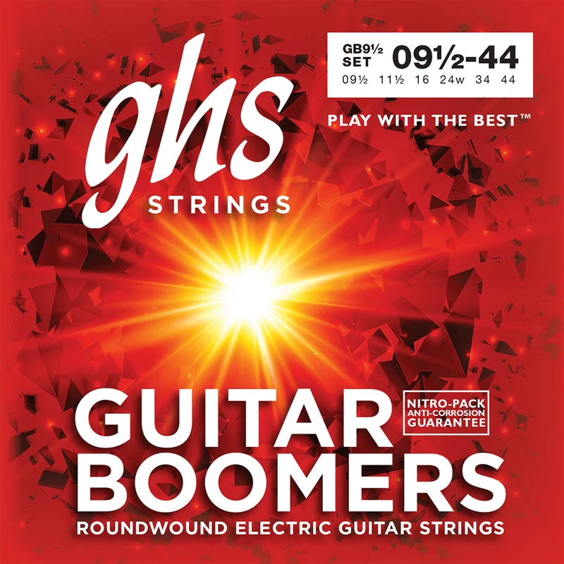 Jeu de cordes guitare électrique GHS Boomers GB9-1/2 Extra Light 9.5-44