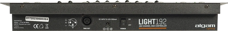 Contrôleur DMX 192 Canaux – ALGAM LIGHTING Light 192