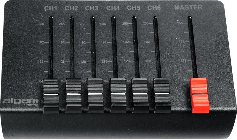 Contrôleur DMX 6 Canaux – ALGAM LIGHTING DMX6-PLUS