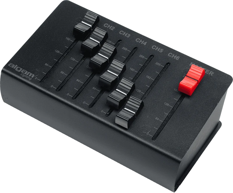 Contrôleur DMX 6 Canaux – ALGAM LIGHTING DMX6-PLUS