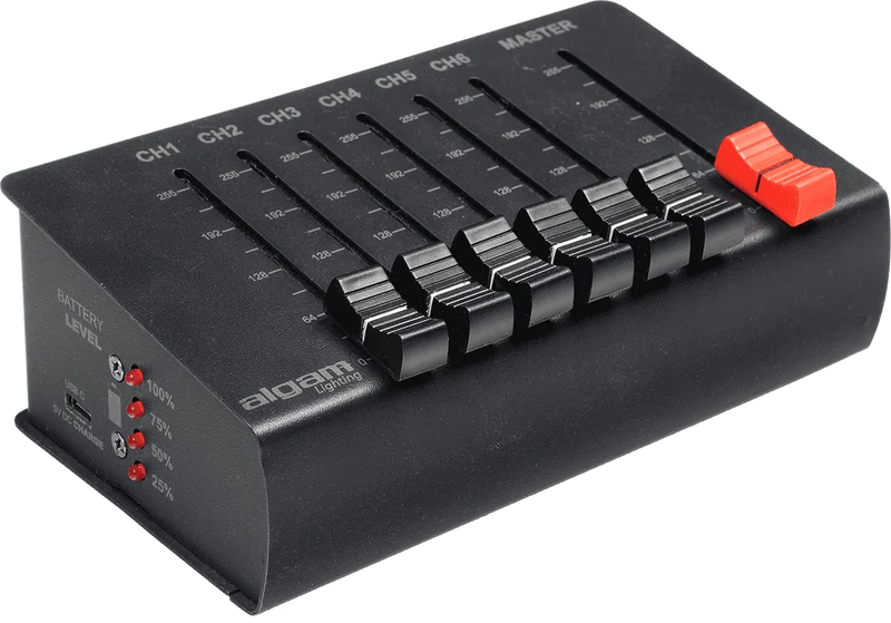 Contrôleur DMX 6 Canaux – ALGAM LIGHTING DMX6-PLUS