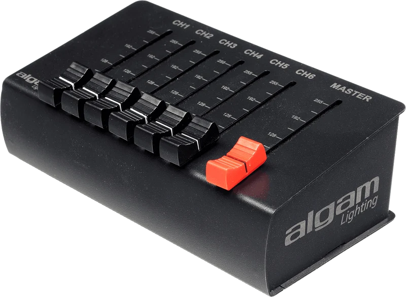 Contrôleur DMX 6 Canaux – ALGAM LIGHTING DMX6-PLUS