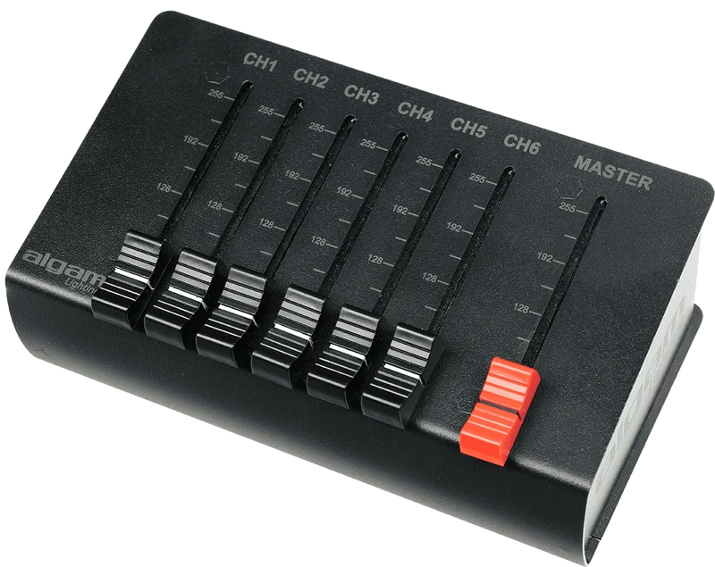 Contrôleur DMX 6 Canaux – ALGAM LIGHTING DMX6-PLUS