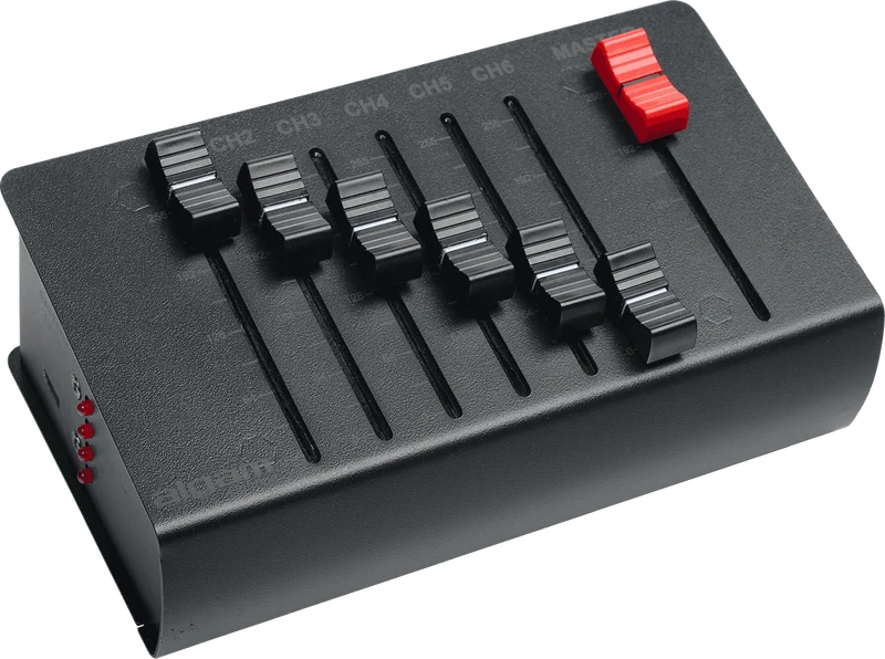 Contrôleur DMX 6 Canaux – ALGAM LIGHTING DMX6-PLUS