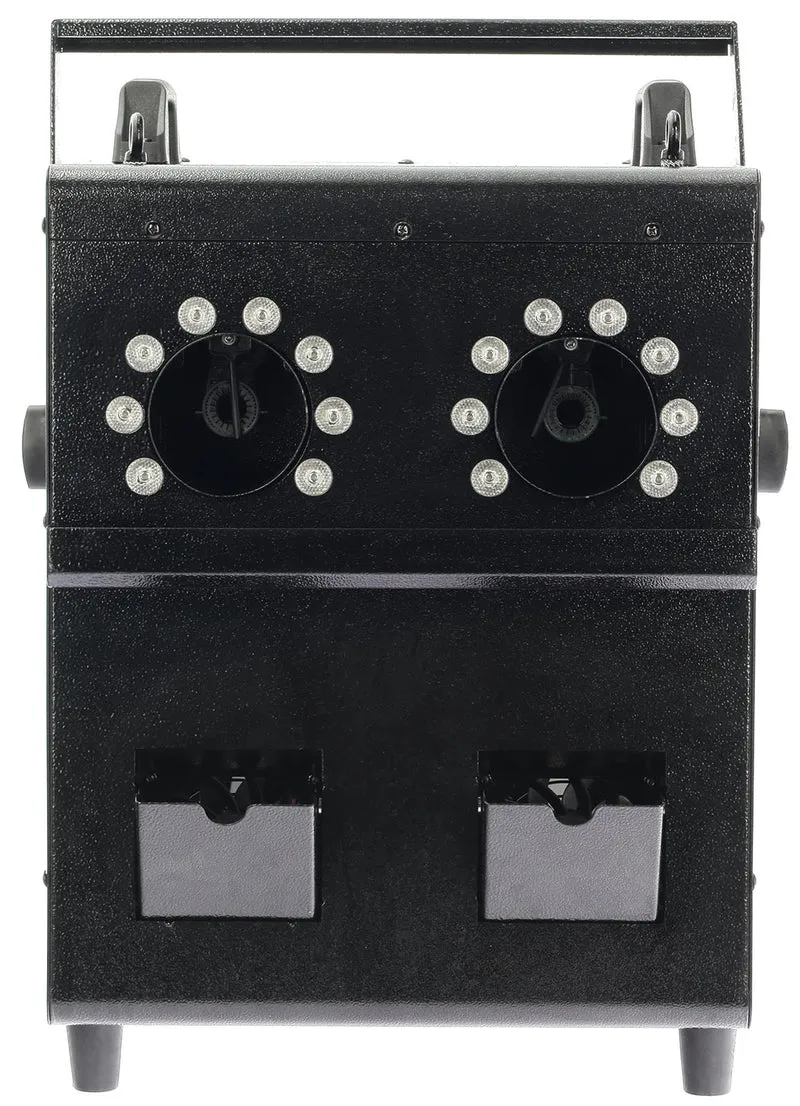 Machine à Bulles et Fumée Bubble Fog – 1000W, 2 sorties, 16 x 6 LED RGB ALGAM LIGHTING BF1000