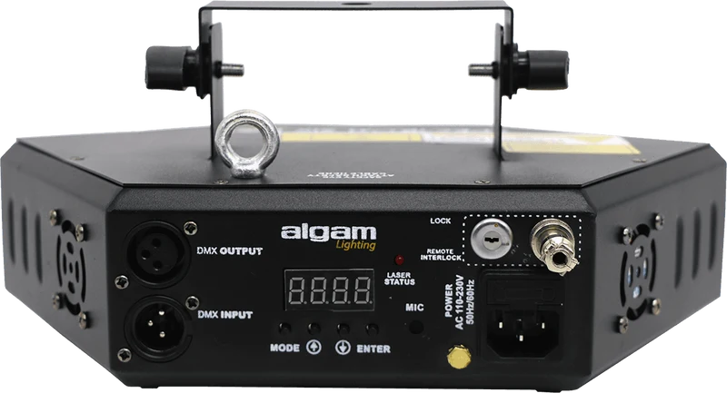 Laser d'Animation 6 Faisceaux 360 mW RGB – ALGAM LIGHTING SPECTRUMSIXRGB