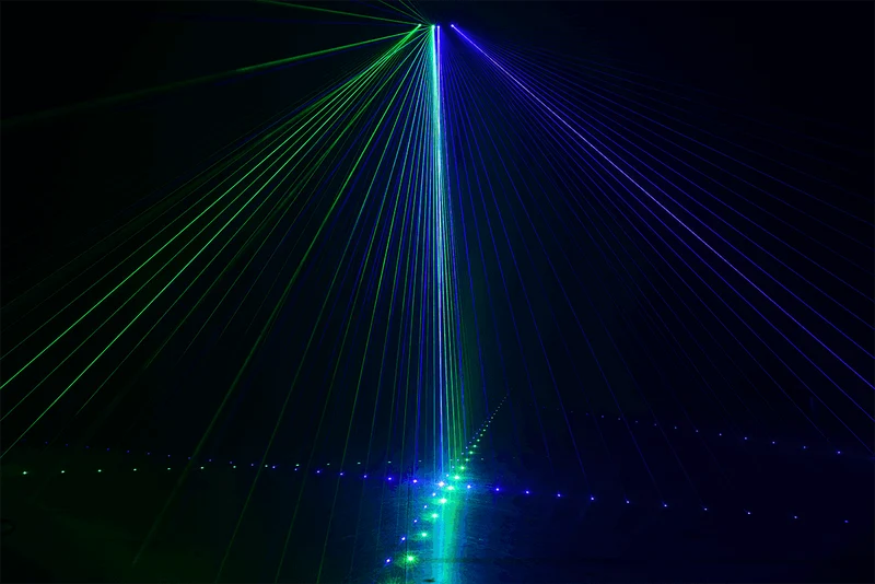Laser d'Animation 6 Faisceaux 360 mW RGB – ALGAM LIGHTING SPECTRUMSIXRGB