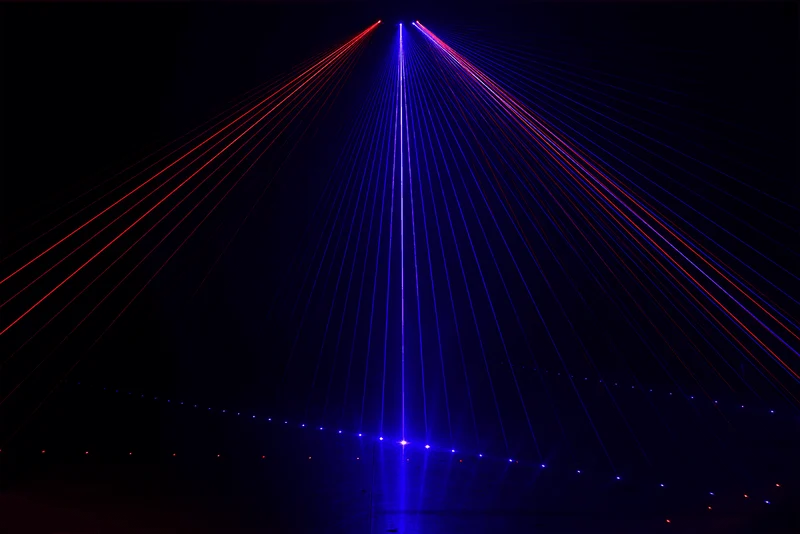 Laser d'Animation 6 Faisceaux 360 mW RGB – ALGAM LIGHTING SPECTRUMSIXRGB