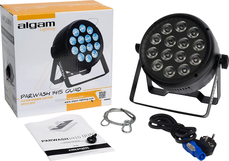Wash LED 14 × 15 W RGBWW 4-en-1 – ALGAM LIGHTING PARWASH1415-QUAD