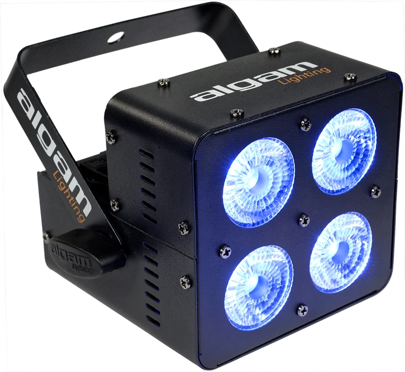 Projecteur LED Quad – Par LED 4 x 10 W RGBW ALGAM LIGHTING PAR-410-QUAD
