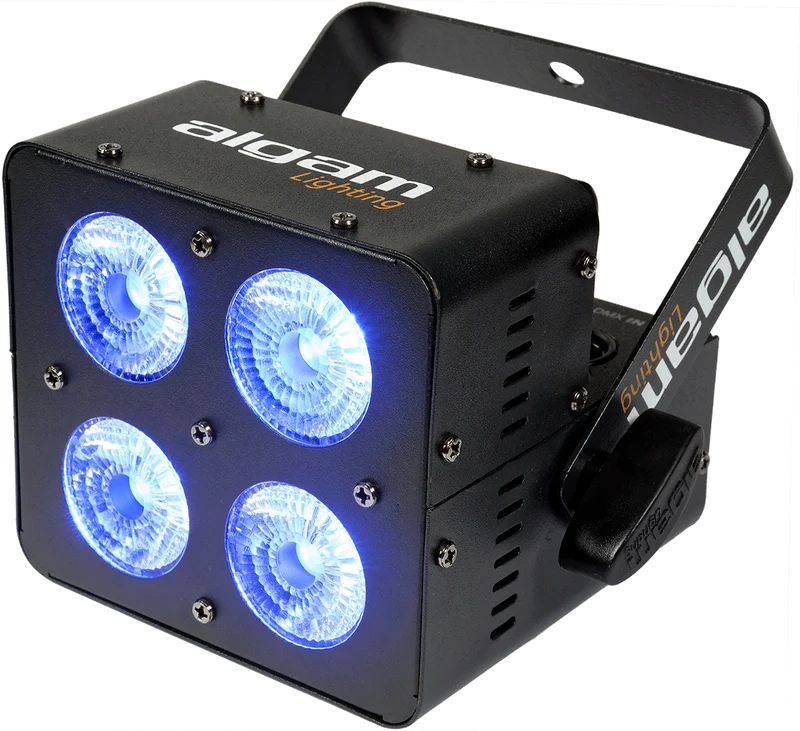 Projecteur LED Quad – Par LED 4 x 10 W RGBW ALGAM LIGHTING PAR-410-QUAD