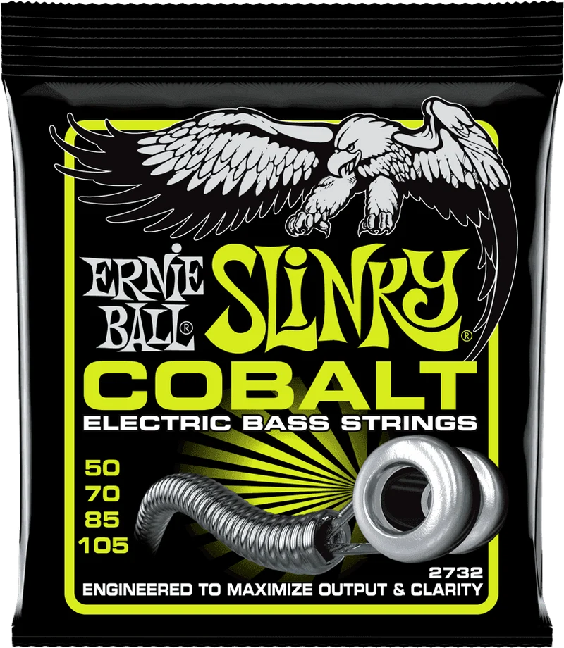 Jeu de Cordes Basse Cobalt – Regular Slinky 50-70-85-105 ERNIE BALL 2732