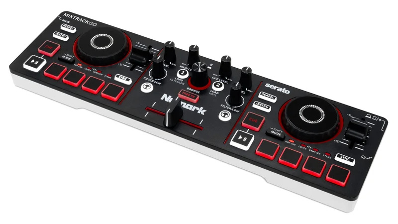 Contrôleur DJ 2 Voies Portable USB-C – Numark Mixtrack GO