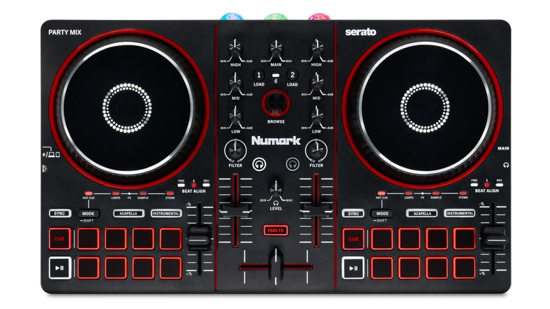 Contrôleur DJ 2 Voies Portable – Numark Party Mix