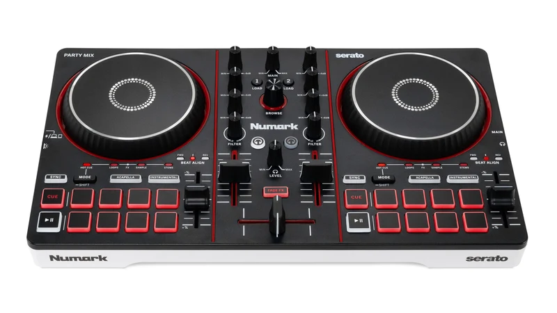Contrôleur DJ 2 Voies Portable – Numark Party Mix