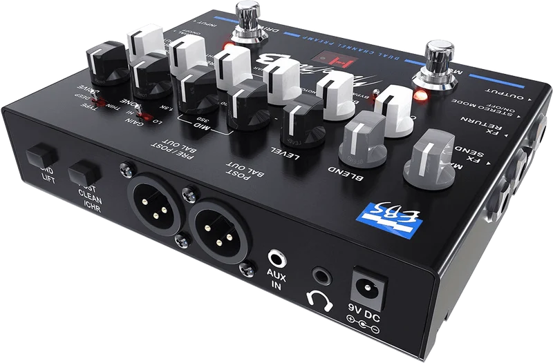 Préampli Basse Professionnel 2 Canaux – EBS MicroBass 3
