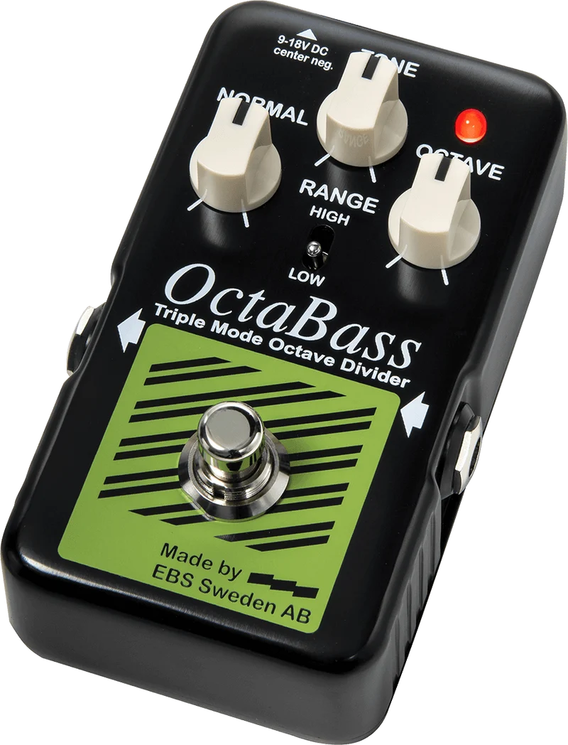 Pédale Octaveur pour Basse – EBS OCTABASS-BL