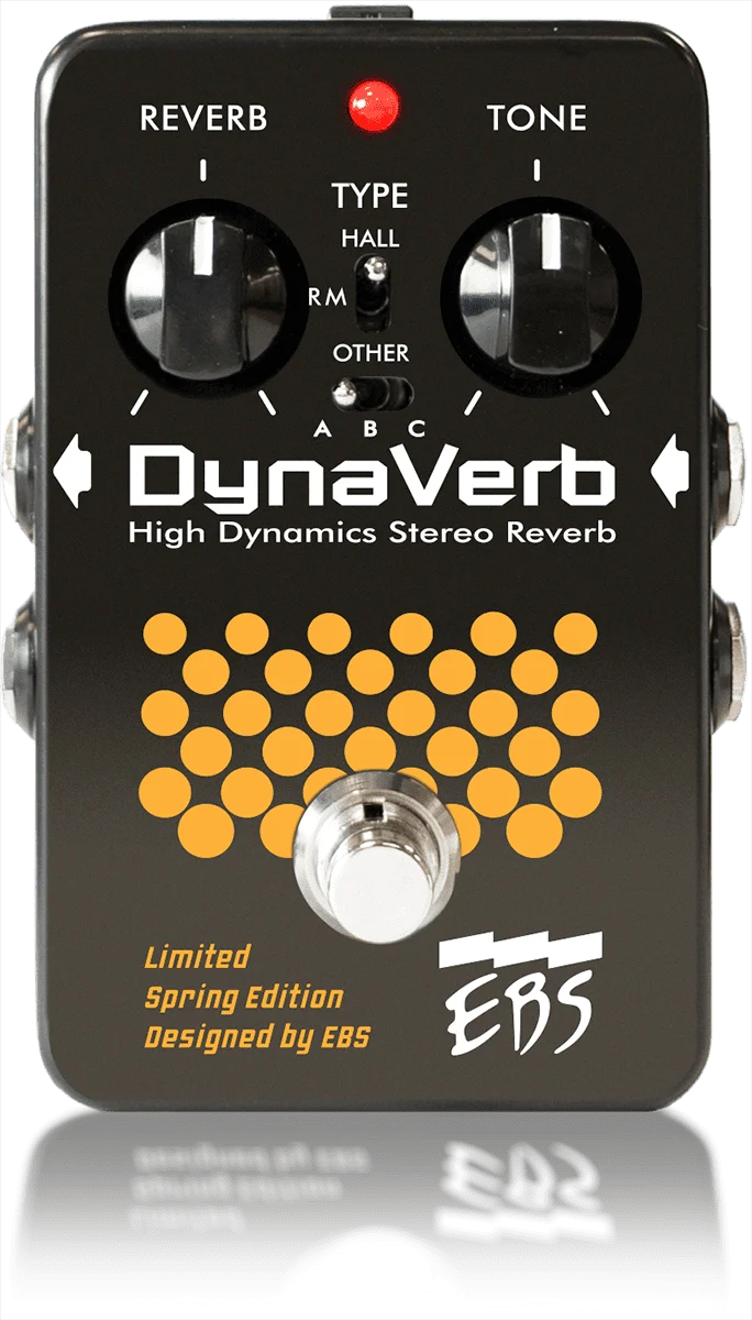 Pédale Reverb Numérique – 9 modes EBS DYNAVERB-LE SPRING