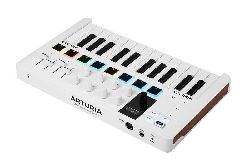 Clavier maître ARTURIA MiniLab 3 – Blanc