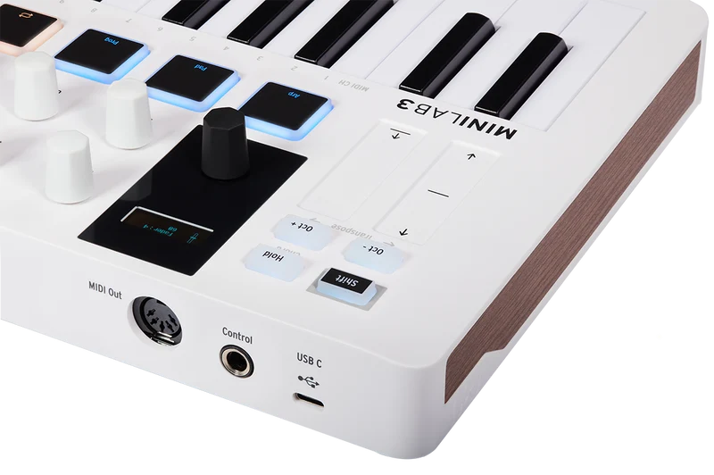 Clavier maître ARTURIA MiniLab 3 – Blanc