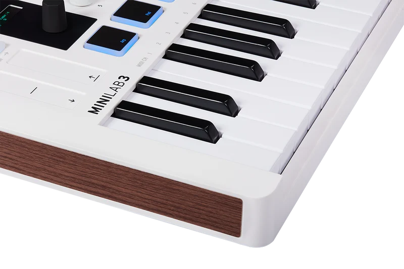 Clavier maître ARTURIA MiniLab 3 – Blanc