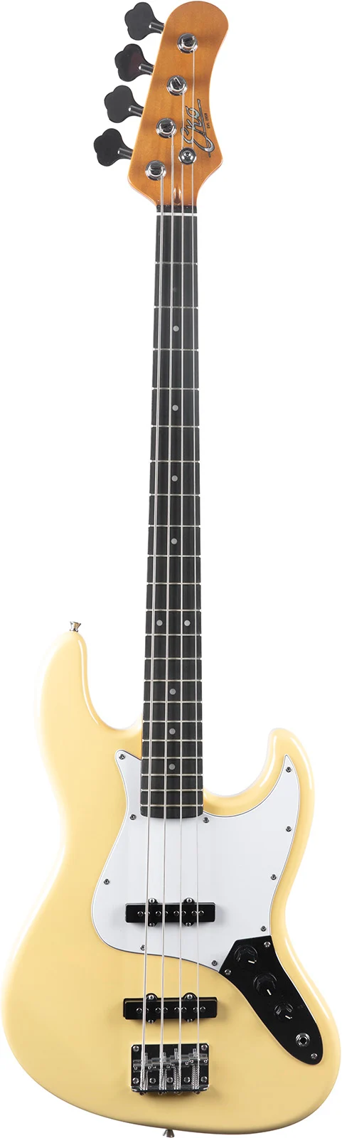 EKO JB300-CRM – Basse électrique 4 cordes type Jazz Vintage – finition crème - STOCK B