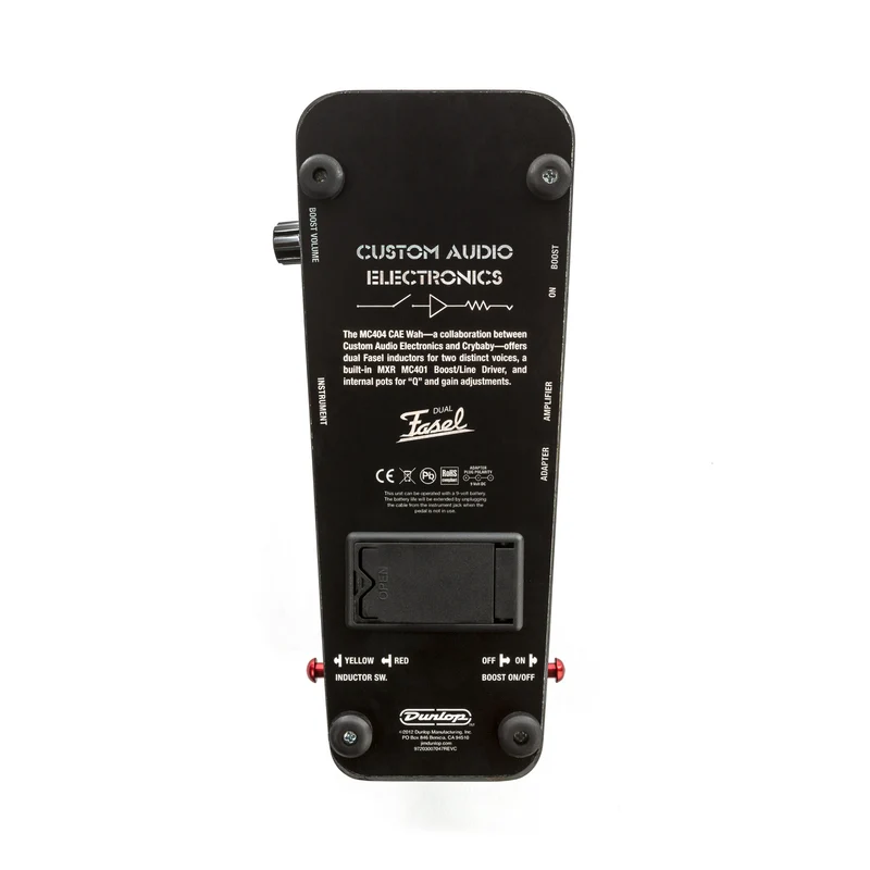 Pédale Wah – Custom Audio Electronics DUNLOP MC404