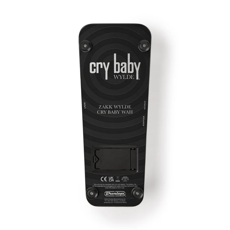 Pédale Wah Signature – Wylde Audio Cry Baby DUNLOP WA45